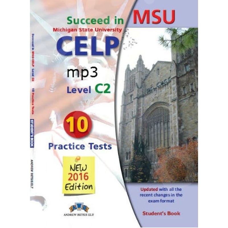 Succeed in MSU CELP C2 10 Practice Tests 2016 CD MP3