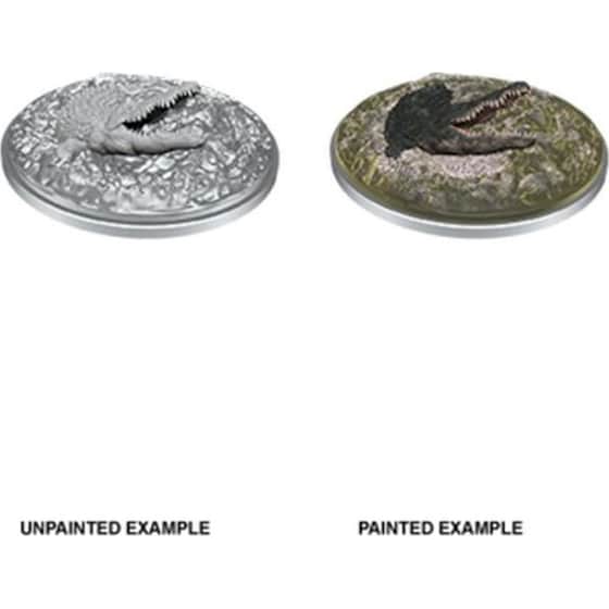 D&D Nolzur's Marvelous Miniatures - Crocodile (Wizkids Games) image 1