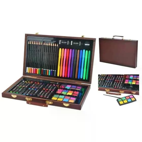 Σετ Ζωγραφικής Aria Trade (81 Τεμάχια) image 1