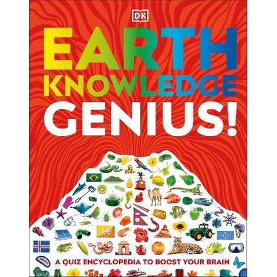 Earth Knowledge Genius! : A Quiz Encyclopedia to Boost Your Brain image 0