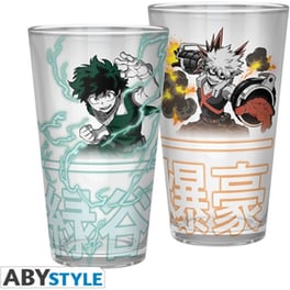 Ποτήρι Abyss Corp. My Hero Academia - Izuku & Bakugo 400ml