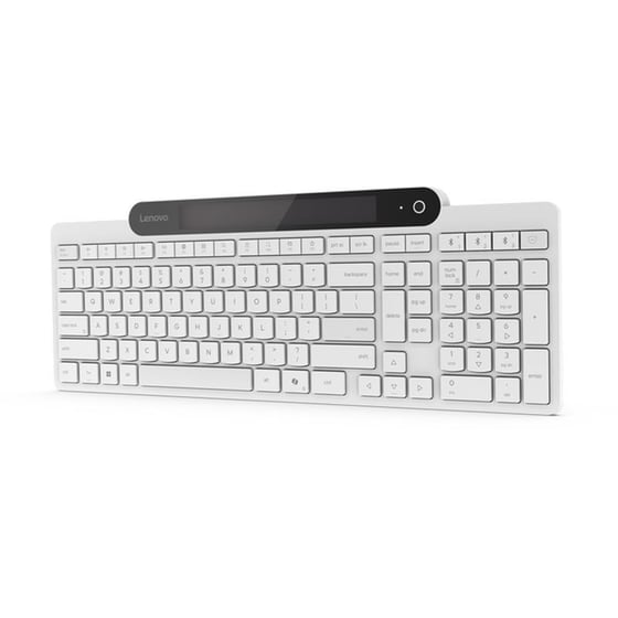 Lenovo 800 Self-Charging Ασύρματο Bluetooth Πληκτρολόγιο Black (GR) image 2