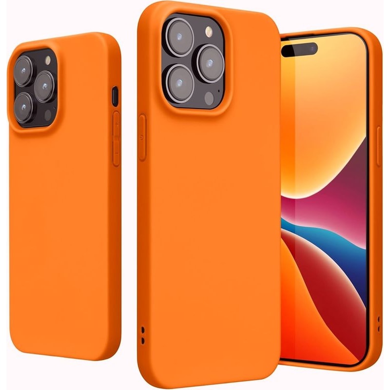 Θήκη Apple iPhone 15 Pro Max -Kwmobile - Fruity Orange