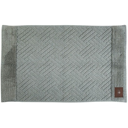 Πατάκι Μπάνιου Greenwich Polo Club 2587 Ορθογώνιο Βαμβακερό 50x80 cm - Γκρι