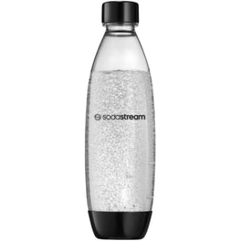 Μπουκάλι Slim Πλαστικό SODASTREAM SS-BSL-B 1 L Μαύρο/Διάφανο
