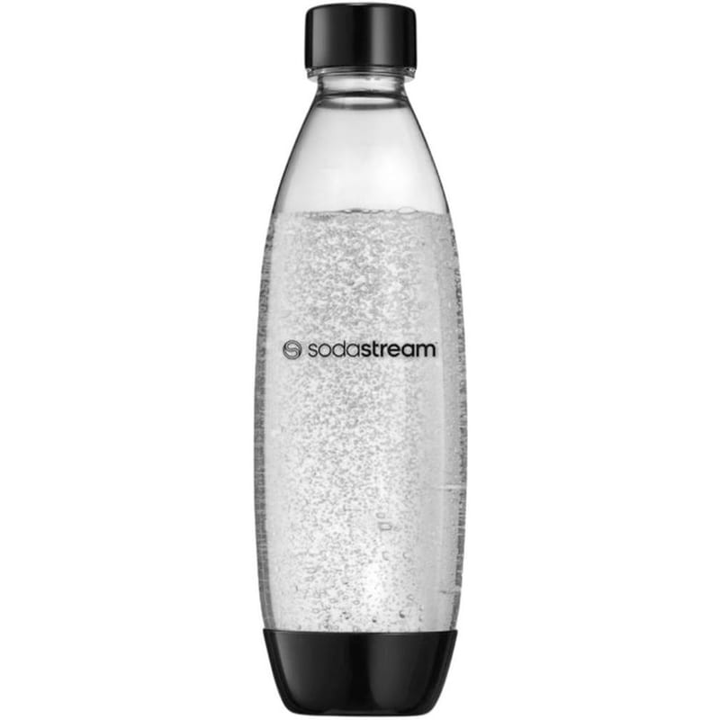 Μπουκάλι Slim Πλαστικό SODASTREAM SS-BSL-B 1 L Μαύρο/Διάφανο