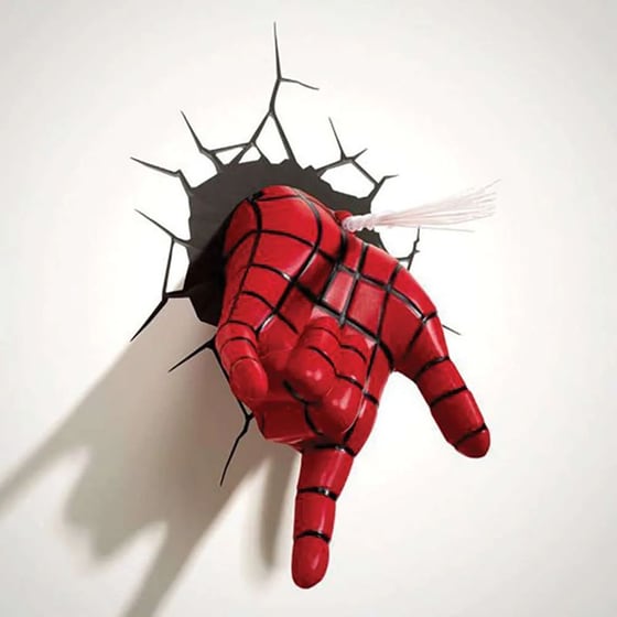 Διακοσμητικό Φωτιστικό The Source Marvel Spiderman Hand Light image 0
