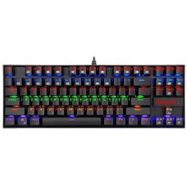 Redragon Kumara K552 Gaming Ενσύρματο Μηχανικό Πληκτρολόγιο RGB Black (US)