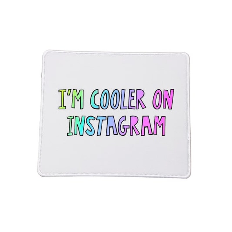 OEM Influencer Instagram No5 Mouse Pad Small 230 x 200 mm Με σχέδιο OEM
