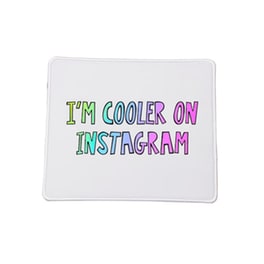 OEM Influencer Instagram No5 Mouse Pad Small 230 x 200 mm Με σχέδιο