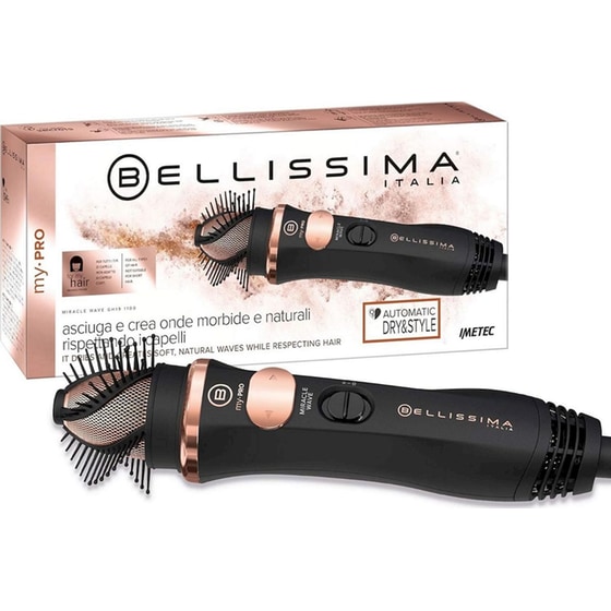 Ηλεκτρική Βούρτσα Imetec Bellissima Gh19 1100 My Pro Miracle Wave 1100 W Μαύρο image 4