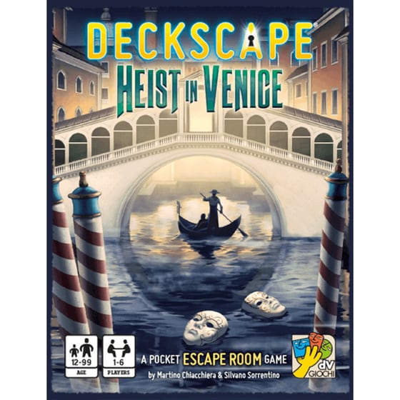 Επιτραπέζιο Κάισσα Deckscape: Ληστεία Στην Βενετία image 0