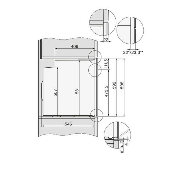 MIELE H 2467 B & KM 6521 FR 76 Lt Μαύρο Eντοιχιζόμενο Σετ Φούρνος και Εστία image 7