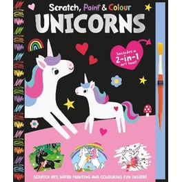 Scratch, Paint & Colour Unicorns