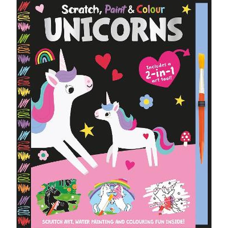 Scratch, Paint Colour Unicorns