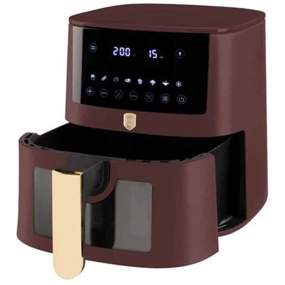 BERLINGER HAUS BH-9606 με Αποσπώμενο Κάδο 1650 W 8 L Κόκκινο Φριτέζα Αέρος image 1