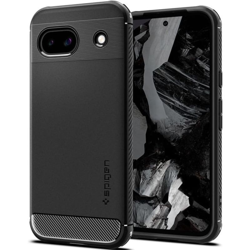 Ανθεκτική Θήκη Σιλικόνης - Sony Xperia 1 Vi - Spigen Rugged Armor - Matte Black (acs08296) SPIGEN