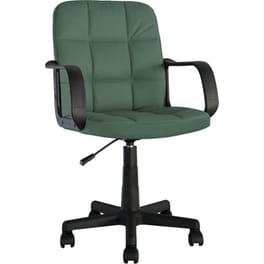 Καρέκλα Γραφείου ArteLibre Aspis Υφασμάτινη/Τεχνητό Δέρμα - Πράσινη