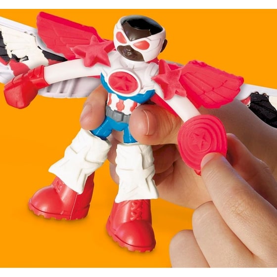 Hasbro Play-Doh Marvel Captain America Moto-Slicer (G0555) image 8