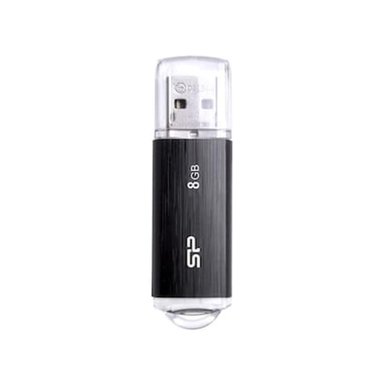 Silicon Power Ultima U02 8GB USB 2.0 Stick Μαύρο image 0