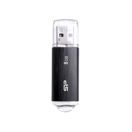 Silicon Power Ultima U02 8GB USB 2.0 Stick Μαύρο