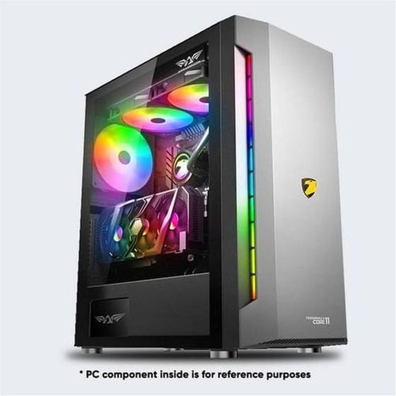 Κουτί Desktop Αrmageddon TESSARAXX Core 11 Full Tower - Μαύρο image 1