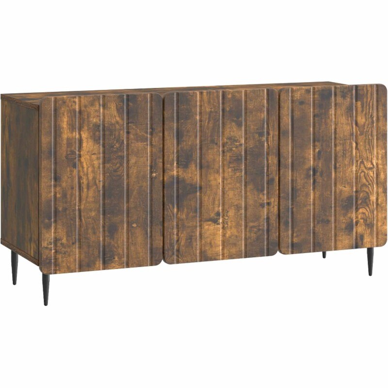 Έπιπλο Τηλεόρασης VidaXL 99x34.5x52 cm - Καπνισμένο Ξύλο Δρυός