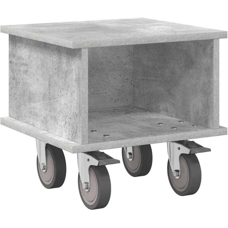 Έπιπλο Τηλεόρασης VidaXL 37 x 35 x 35 cm - Γκρι Σκυροδέματος