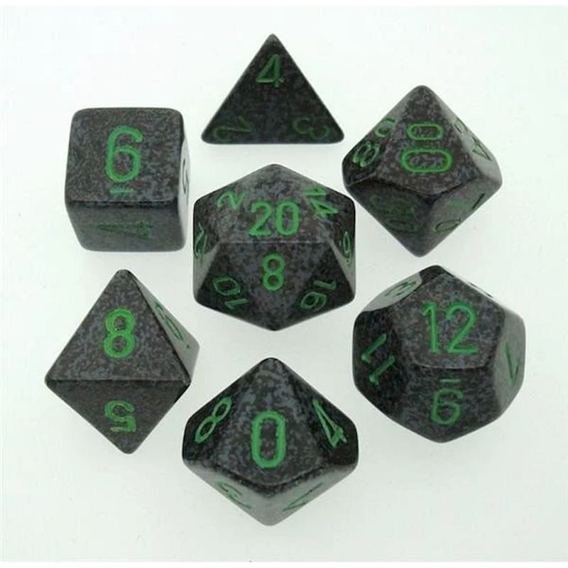 CHESSEX Chessex Speckled Earth Polyhedral 7-dice Set
