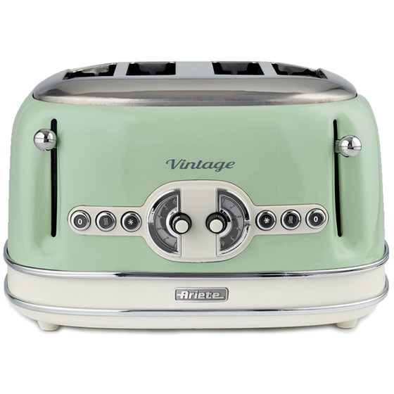 ARIETE VINTAGE 156/04 4 Θέσεων 1630W Πράσινο Φρυγανιέρα image 0