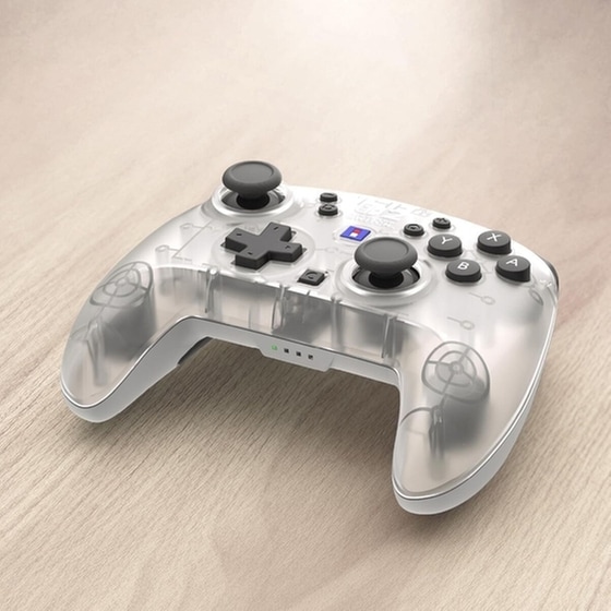 Hori Horipad Turbo Ασύρματο για Switch 2 Frost - White image 5