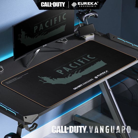 Eureka Ergonomic Call of Duty Vanguard Pacific Gaming Mouse Pad XXL 800mm Μαύρο image 1