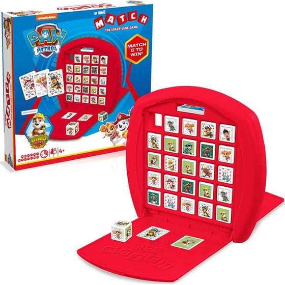 Επιτραπέζιo Winning Moves Top Trumps Match Τhe Crazy Cube Game Paw Patrol image 3