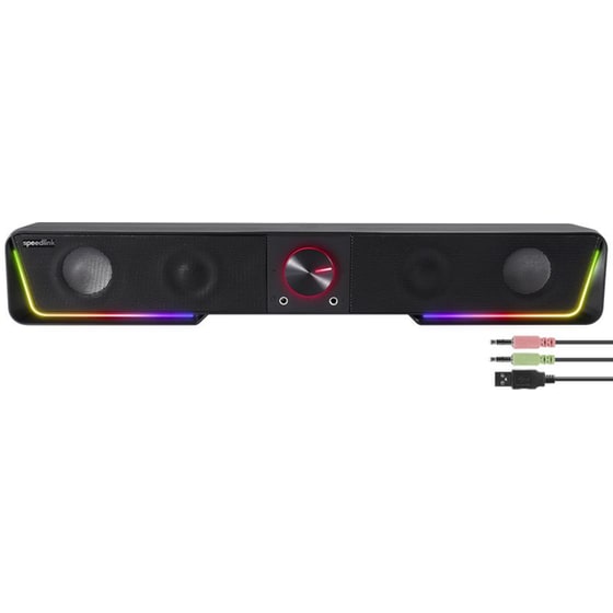 Speedlink SL-830200-BK Soundbar 12W - Μαύρο image 2