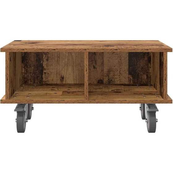 Έπιπλο Τηλεόρασης VidaXL 68 x 35 x 35 cm - Παλαιωμένο Ξύλο image 3
