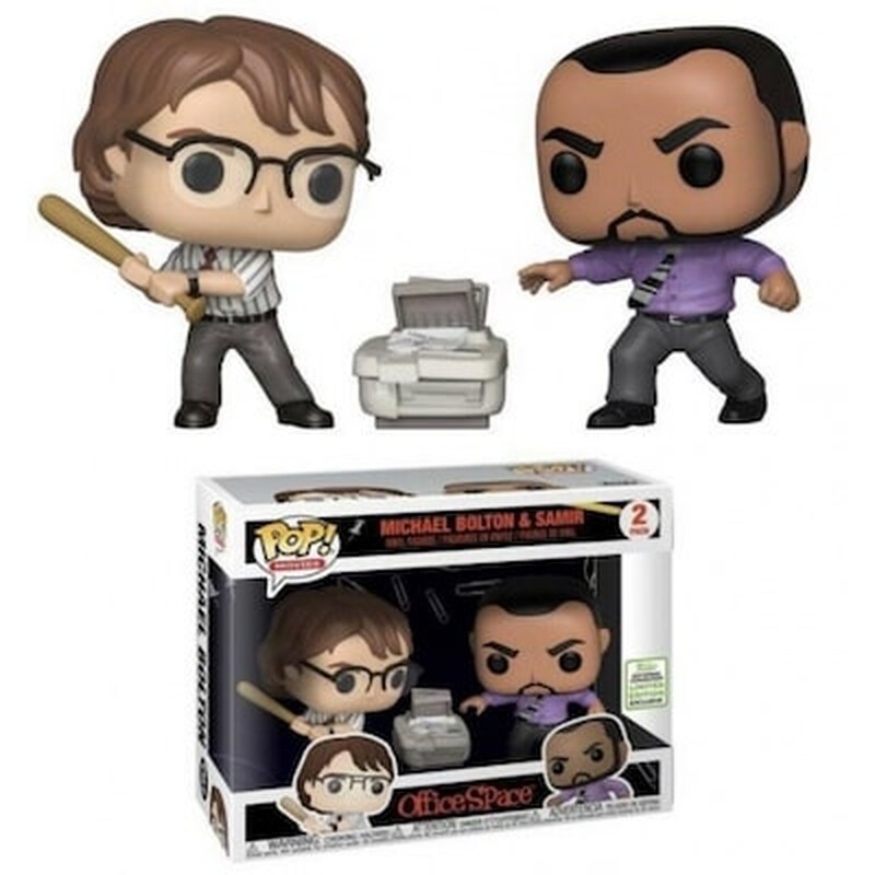 Funko Pop! Office Space – Michael Bolton And Samir 2-pack Figures (eccc 2019 Exclusive)