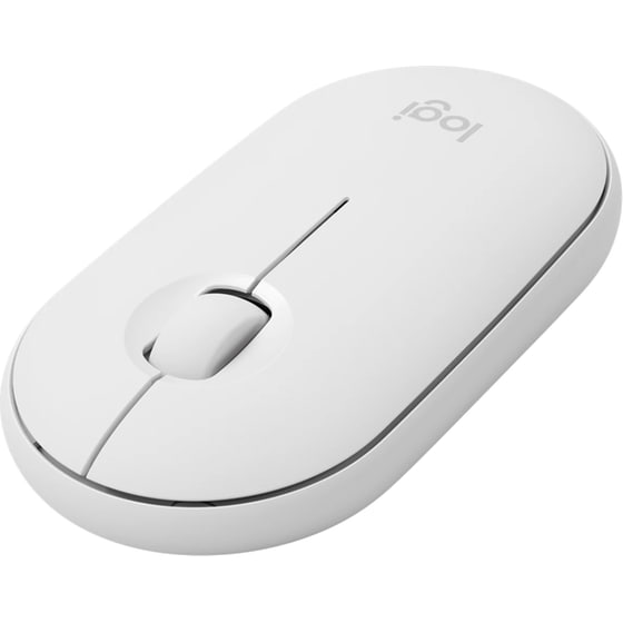 Logitech Pebble M350 Ασύρματο Bluetooth Ποντίκι Off-White image 1