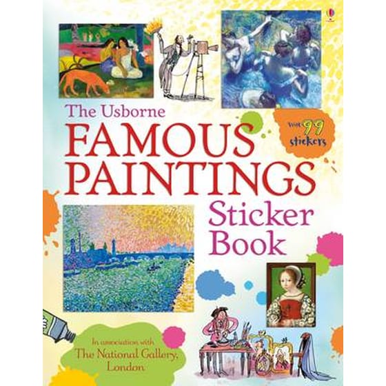 Famous Paintings Sticker Book image 0