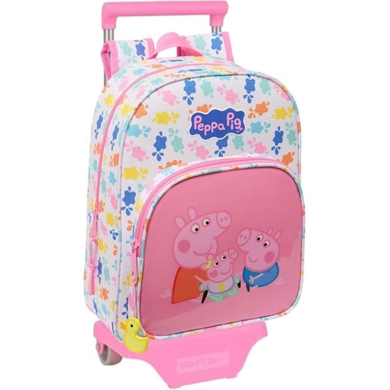 Σχολική Τσάντα Τρόλεϋ Safta Peppa Pig Baby image 0