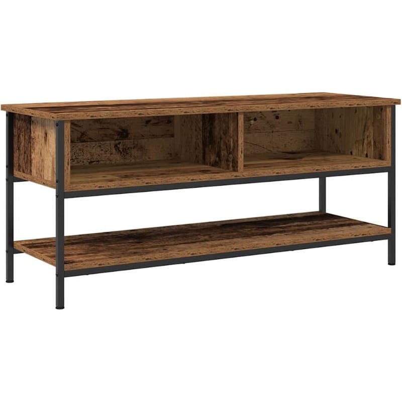 Έπιπλο Τηλεόρασης VidaXL 100 x 35 x 45 cm - Παλαιωμένο Ξύλο