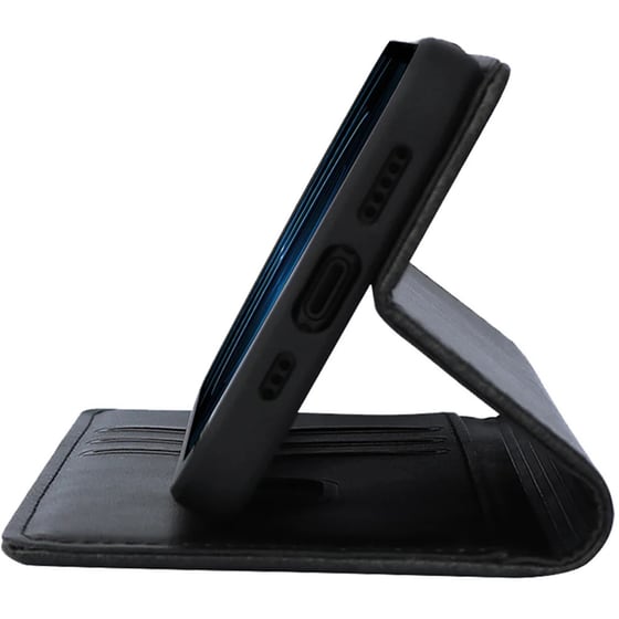 Θήκη Samsung Galaxy S23 - Vintage Magnet Book Sonique - Μαύρο image 3