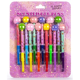 Στυλό Gel Tri-Coastal Design Tcd Made for kids Candy Scented Pom-Pom (12 Τεμάχια)