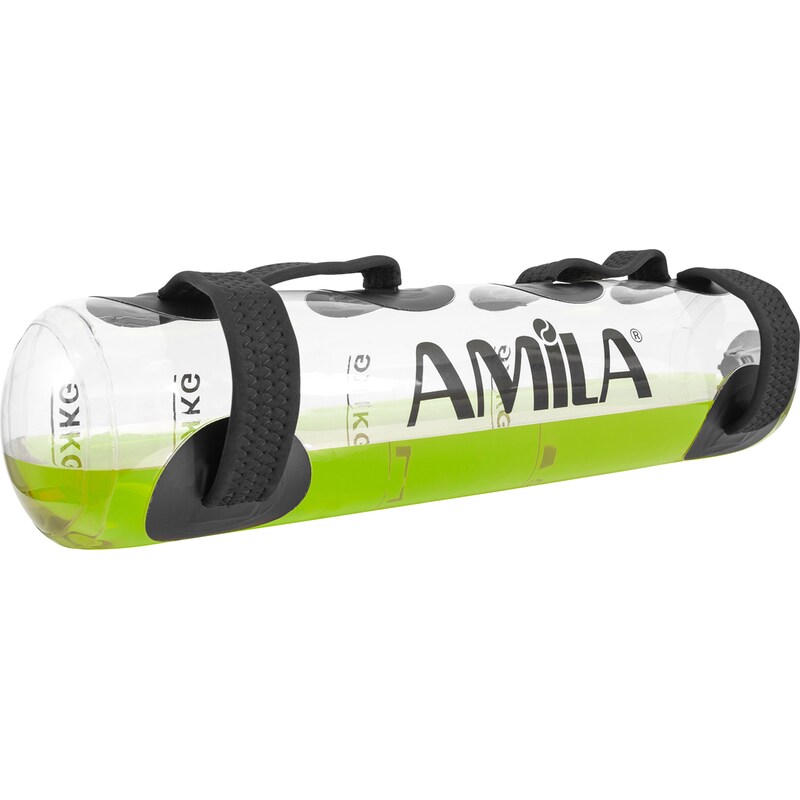 Power Bag 20kg Amila Hydrobag 90662 από PVC με Νερό - Πράσινος/Λευκός