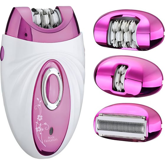 Αποτριχωτική Μηχανή Epilator KEMEI KM-205 Μωβ image 2