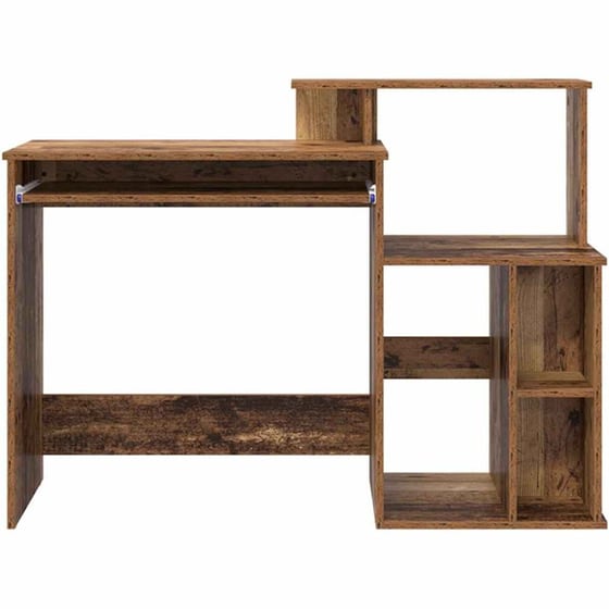 Γραφείο VidaXL από Επεξεργασμένο Ξύλο 120,5x44x88,5 cm - Παλιό Ξύλο image 3