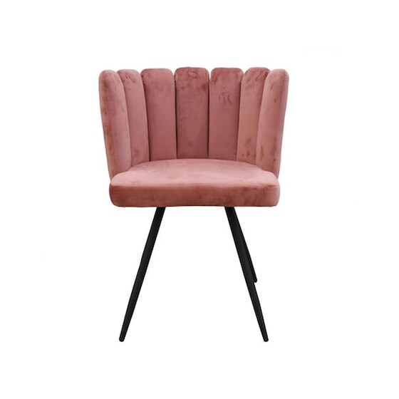 Πολυθρόνα Aria Trade από Βελούδο - Ροζ image 1