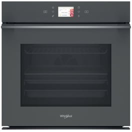 WHIRLPOOL WOI118HT2SSMA 73 Lt Ανθρακί Εντοιχιζόμενος Φούρνος Άνω Πάγκου