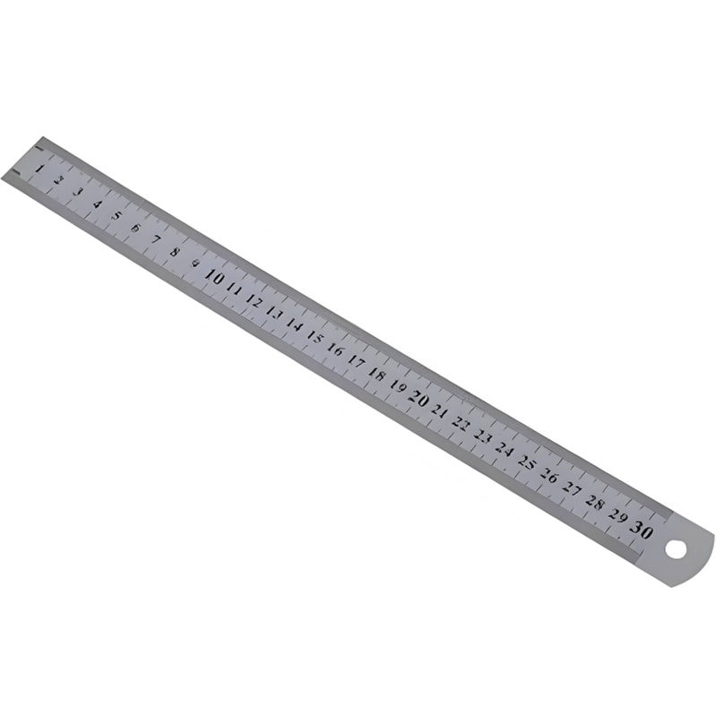 ANHUI TIANHUI INDUSTRIAL &amp; Μεταλλικός Χάρακας Anhui Tianhui 30 cm