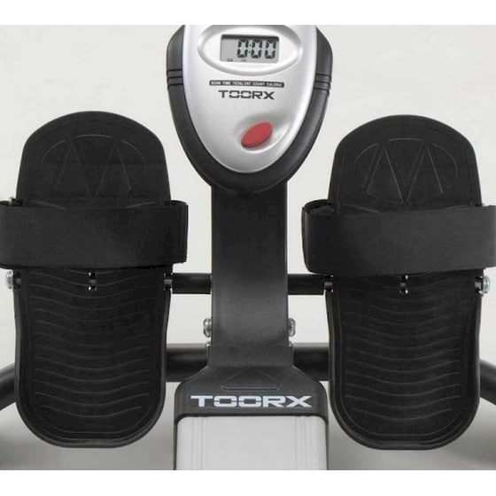 Κωπηλατική με Υδραυλική Αντίσταση Toorx Rower Compact 125x50x91cm - Ασημί/ Μαύρη image 3