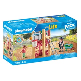 PLAYMOBIL® My Life Starter Pack Εργασίες επισκευής παιδικής χαράς (71475)